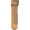 Ekena Millwork Traditional Arts and Crafts Smooth Bracket w/ Offset Brace, Western Red Cedar, 5 1/2"W x 24"D x 24"H BKT0604X24X24TRA03SWR - alternate 4